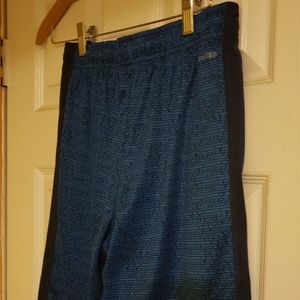 DryTek TekGear Boys Shorts Blue and Black Size Large 14/16